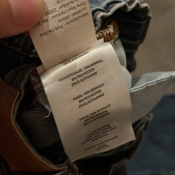 One Teaspoon Jeans Girls 6/7 - Picture 9 of 10